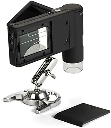 ZYZMH 500x mobilni digitalni mikroskop 3 LCD 5MP HD sklopiva USB litijumska baterija 8 LED PC lupa alati za kamere