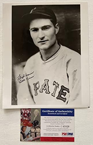 Lloyd Waner potpisao je autografiju 'Mali otrov' Vintage Glossy 8x10 Photo Pittsburgh Pirates - PSA / DNA Ovjerena