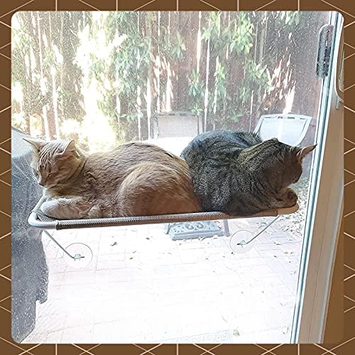 Svuda oko 360° Sunbath i Donja podrška sigurnost Iron Cat prozor smuđ, mačka viseća prozorska Sjedalica za sve mačke