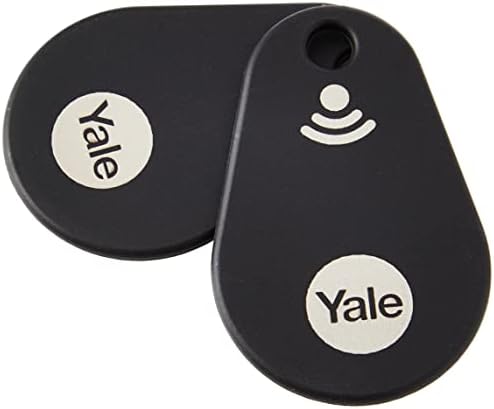 Yale AC-RFIDTAG Sync dodatak za pametnu kuću RFID beskontaktne oznake radi sa IA, alarmom za razoružavanje, Crnom