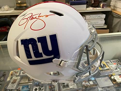 Lawrence Taylor Lt New York Giants Full Size Speed Authentic potpisan šlem JSA-autograme NFL Helmets