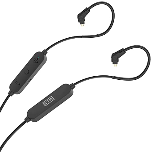 CTM uši pametni kabel | Bežični kabel | 2-pinski 0,78mm | Bluetooth 5.0 | Mic | Inline kontrole