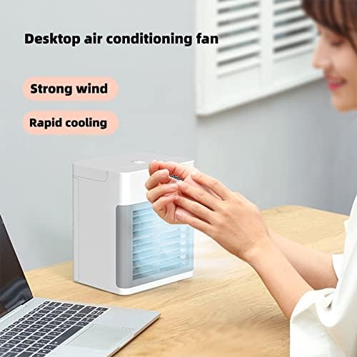 2022 Prijenosni mini hladnjak za mini zrak USB prenosivi ventilator za klimatizaciju TOP VODE HLADNJI FAN QW7