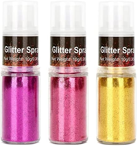 Maydear Glitter Sprej-Holografski Glitter Sprej-Kozmetička Klasa - Makeup Face Body Nail Festival Rave Beauty Craft