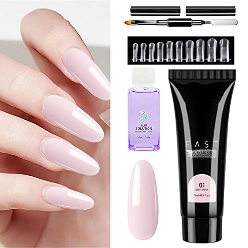 npkgvia Nail fast Extension Glue Phototherapys Crystal ljepilo papir Frees nail Plate kalupi za nokte dvoglavi set olovki za nokte