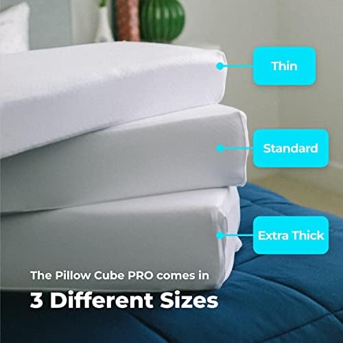 Jastuk Cube Side Cube Pro - najpopularniji krevet jastuci za spavanje na vašoj strani, hlađenje Memory Foam jastuk podrška glava &