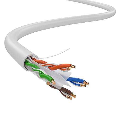 Dripstone CAT6 500ft UTP Ethernet kabl 23awg mrežna žica Bijela