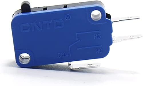 XIANGBINXUAN Micro Switches 10pcs izdržljiv Micro Limit Switch Roller vodootporan trenutno izdržljiv 10a 250V Mikrostruja otporna