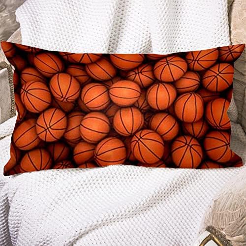 VBFOFBV baršun pravokutnik ukrasni poklopac jastuka za bacanje bacanja za krevet, košarkaški sport