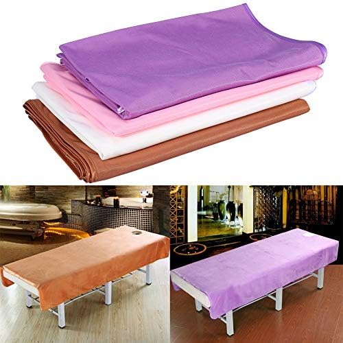 Beauty Bed Cover, 2 komada meka Beauty masaža list SPA poplun za vodootporan i ulje dokaz list beauty posteljina sa licem otvor za