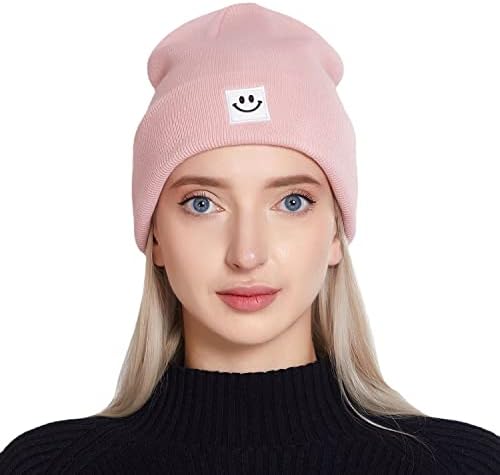Epthsa pletena kapa sa osmijehom za muškarce / žene, zimska topla kapa