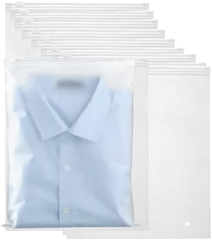 Beat amil cart za pakiranje za pakiranje za ambalažu, 50pcs 12x14 inča Resiperible Plastične vrećice za suknje, majice, ručnike, zamrznuto