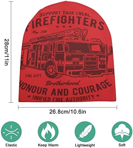 Vatrogasci Unisex Beanie Hat topla lobanja poklopac pulover za spavanje Ležerne prilike