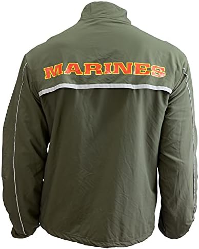 GI NB us Muška USMC jakna za fizički trening, vlažna, lagana, vodootporna, maslinasta, proizvedena u SAD…