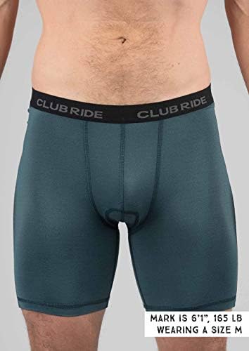 Club Ride muške Johnson Level 1 biking divokoze, kompresijske kratke hlače, Bike Shorts Liner, Baselayer, biciklizam