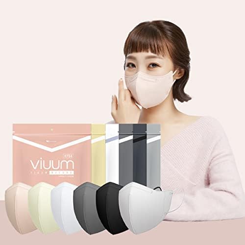 [25pcs] Viuum Deluxe korejska maska ​​za lice - mekana i izdržljiva Koreja maska ​​za lice za odrasle - ključ za ptice tipa 2D 4-sloj