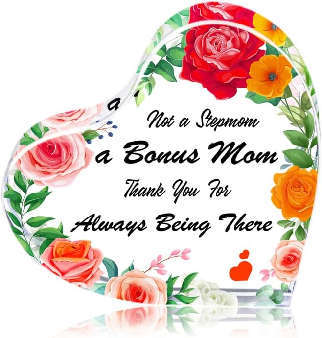 FLYAB Bonus mama Majčin dan predstavlja poklone Za Mamu Od kćerke Son, 4 Bonus mama pokloni za Majčin dan, Bonus mama uspomena i uteg