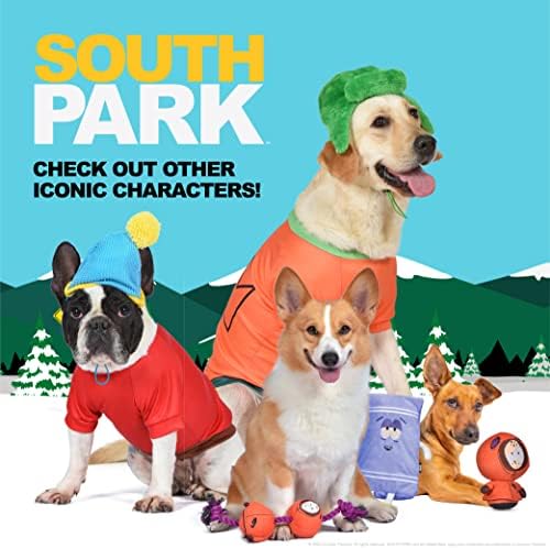 Južni park za kućne ljubimce 9 Plišalica za ručnike za pse | South Park Dog igračke | Ručni plišani igračka psa sa crinkle, službeno