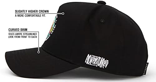 Amplesh Kajak vanjski dizajn Strukturirani bejzbol kapu ballcap snapback šešir