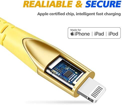 Kinps [MFI certificirani 3FT USB C do groma Brzi kabl za punjenje Kompatibilan sa iPhone 12/11 / 11Pro / 11 Pro Max / XS MAX / X /R,