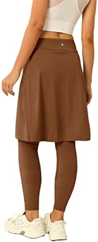 Aurgelmir ženska koljena dužina teniska suknja sa dužinom gležnja na tajicama nacrtajući golf suknje za suknje od džepa