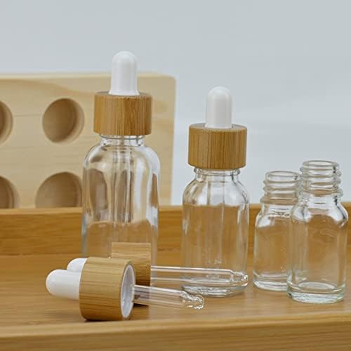 PDGJG staklene bočice sa kapicom sa prozirnim bočicama eteričnog ulja za parfemske bočice za aromaterapiju
