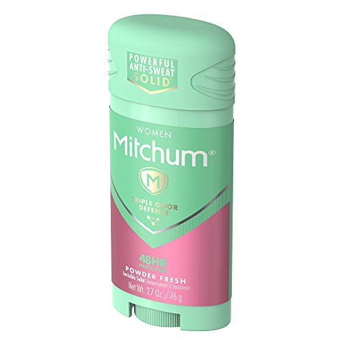 Mitchum za žene trokrevetna odbrana Nevidljivi čvrsti antiperspirant i dezodorans, 2,70 oz