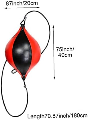PU kožna brza lopta viseća bokserska Lopta za udaranje viseća refleksna Lopta na naduvavanje za teretanu bokserska sportska torba