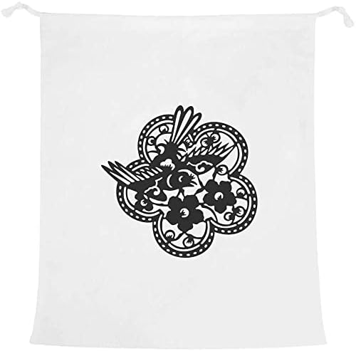 Azeeda 'Oriental Bird & cvijeće' veš/pranje/čuvanje torba