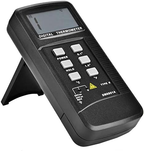 Wssbk prijenosni DM6801A termometar LCD digitalni displej K-Tip termoelement termometar mjerač Temperature senzor Temperature
