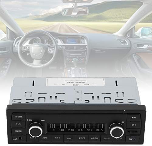 Audio-acouto Car MP3 player, 12V MP3 player Audio kompatibilan sa MP3 / WMA / Flac / WAV 4 zvučnicima sa visokim izlazom FM radio