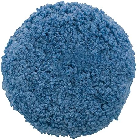 Prestan plavi pomiješan vuneni poljski poljski jastuk - 9 Dvostrana kuka i petlja / 1,5 gusta kožna gomila / uklanjanje kovitlanja