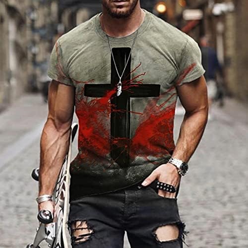 Košulje za suhe fit majice za muškarce muške ulične mišiće kratki rukav Ispis ličnosti modna majica
