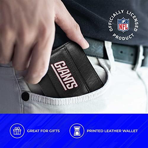 Siskiyou Sports NFL logo Kožni karton / Novac i otvarač za četke za boce, paket za ključeve i igre