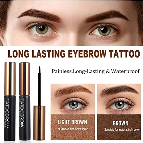 Peel Off Tattoo Brow Gel dugotrajna vodootporna tetovaža obrva Peel Off Tint prirodni Gel u boji obrva Tattoo Makeup Peel Off Tint