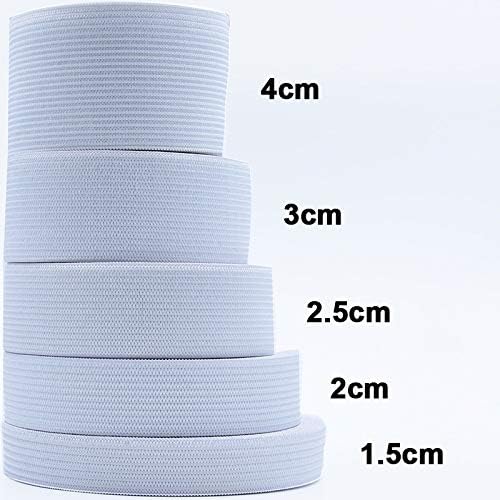DDDCM 1-5 metara ravna elastična traka za šivenje oprema za odjeću najlonska traka za šivanje oprema za šivanje širina 1/1, 5/2/2, 5/3/4 / 5cm