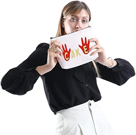 Xyanfa B Burgers Inspirirana torba za šminku Cartoon Ljubavnik Bow Cake Tv Show Fanovi poklon
