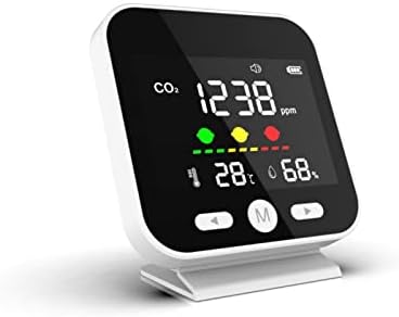 Nuopaiplus monitor kvaliteta zraka, monitor kvalitete zraka CO2 ugljični dioksid 400-5000ppm temperatura mjerač vlažnosti mjerni detektor