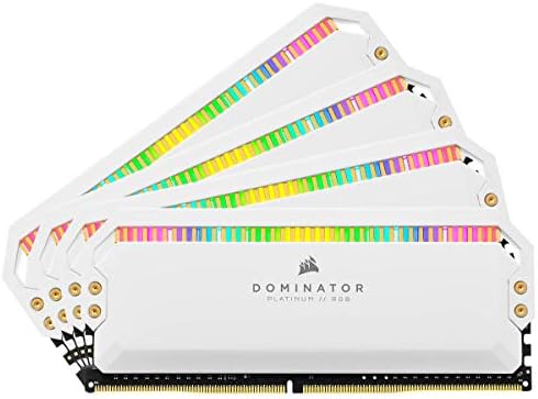 Corsair Dominator Platinum RGB 64GB DDR4 3200MHz C16 Desktop Memory White