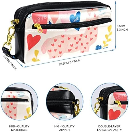 Tbouobt pokloni za muškarce Žene šminke torbe toaletne torbice Male kozmetičke vrećice, japanski zlatni geometrijski uzorak cvjetni