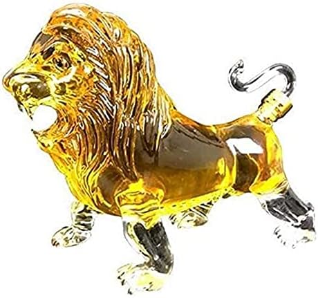 OriginalClub 1000ml Animal Whisky Decanter, Creative Diamond Glass Decanter za vino, za alkohol, Scotch, Rum, burbon, Vodka Liquor