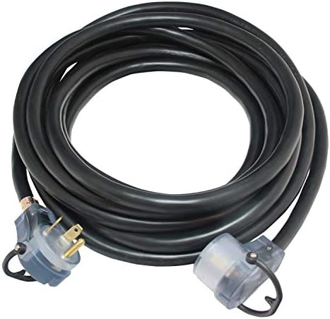 Valterra A10-5050Ehled moćni kabel 50 AMP produžni kabel W / LED osvetljeni krajevi - 50 '