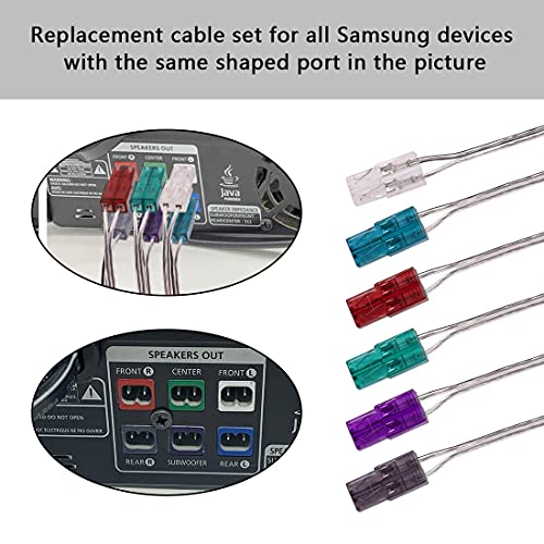 Zamjenske žice zvučnika za Samsung AH81-02177B HT-C5200 HT-C5500 HT-C5530W HT-C5550W HT-C5900 HT-C6600 HT-C6730W HT-D5100K HT-D550