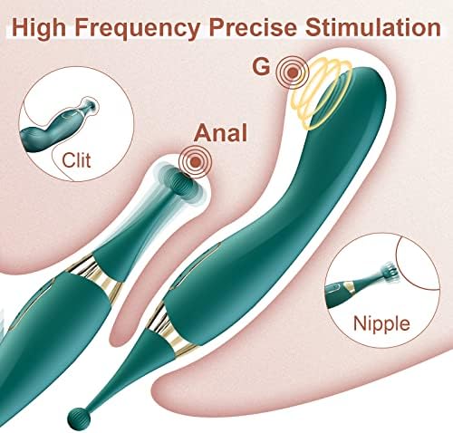 G Spot Kilitonski vibrator za žene, visokofrekventni silikonski vaginalni analni masažer za odrasle seks igračke, snažni i punjivi