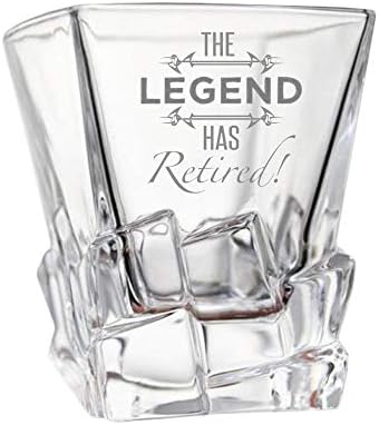 Osci-Fly The Legend je penzionisan Handmake Whisky naočare-Kreativni rođendanski pokloni za muškarce žene