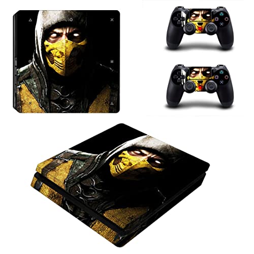 Za PS5 disk-igru Ninja Mortal Best War Kombat X PS4 ili PS5 skin naljepnica za PlayStation 4 ili 5 konzolu i kontrolere naljepnica