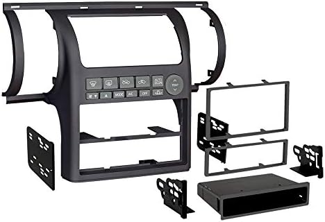 Metra 99-7604b Single/Double DIN Instalacijski komplet za 2003-2004 Infiniti G35, crn & amp; Scosche NN03BCB kompatibilan sa izaberite