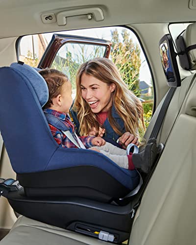 Zacro bebe zrcalo, akrilsko ogledalo otporno na automobil, reproduktora, retrovizor za bebe - lako da bi se pridržavao svakog poteza bebe, stražnje sigurnosno sigurnosno sigurnosno sigurnosno ogledalo i podesivost od 360 stepeni