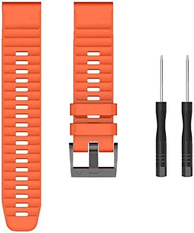 Iotup 26 22mm Brzo fit prevoz za Garmin Fenix ​​7 7x 6x 6Pro Pogledajte silikon Easy Fit Trake za ručne zglobove za Fenix ​​5x 5 3