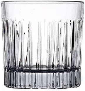 MOBEBI čaša za vino, staklo, staromodne kristalne naočare za viski sa ravnim dnom, naočare za koktel, kamen Barware za burbon,tečnost,